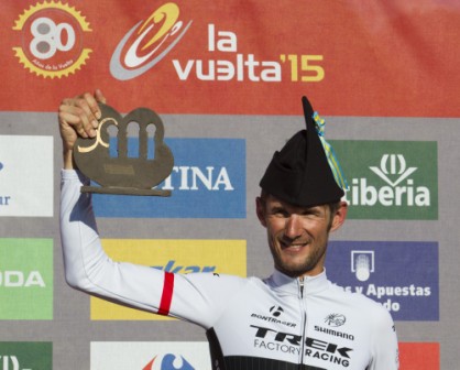 Frank Schleck wins Vuelta 16th stage, Rodriguez in red