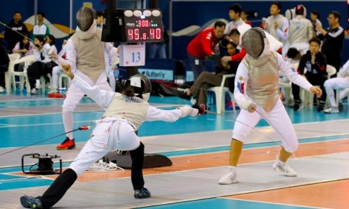 South Korea claim fencing gold