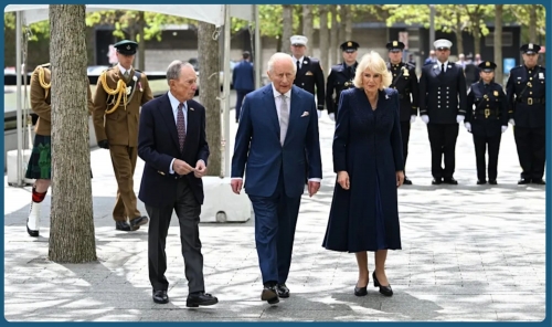 King Charles III honours 9/11 victims during New York visit