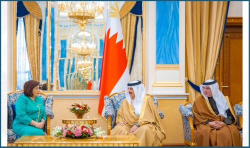 King Hamad Receives Speaker of Azerbaijan’s National Assembly
