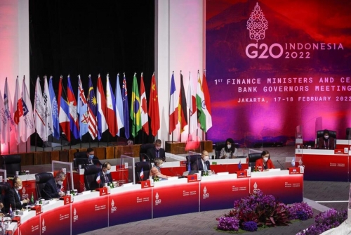 Russia attends G20 meeting set to be dominated by Ukraine crisis