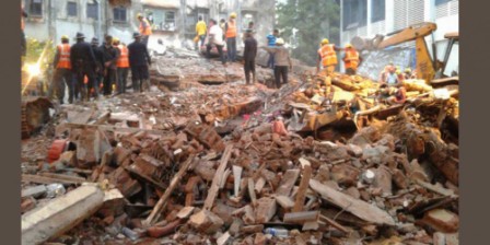 India building collapse kills 12 near Mumbai