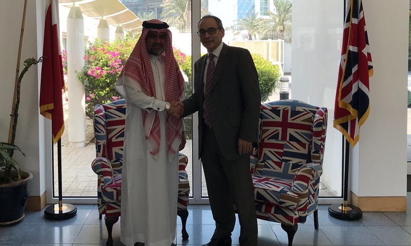 UK bid to resolve stir outside embassy peacefully: Envoy 
