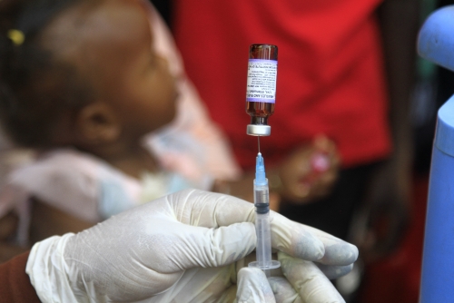 Measles cases rose 79 percent globally last year: WHO