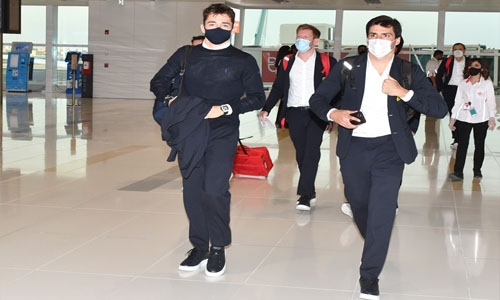 Bahrain International Circuit hosts today first track activities ahead of Formula 1 Gulf Air Bahrain Grand Prix 2021 this weekend Bahrain International Circuit hosts today first track activities ahead of Formula 1 Gulf Air Bahrain Grand Prix 2021 this weekend