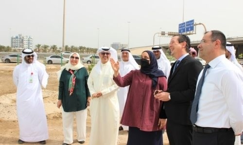 Salmabad intersection gets landscaping facelift in Forever Green campaign