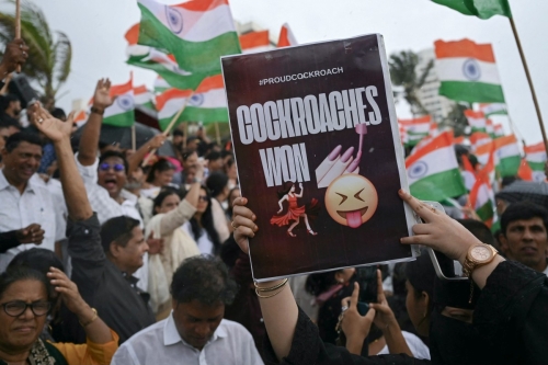 India activists demand release of detained ‘Cockroach’ protesters