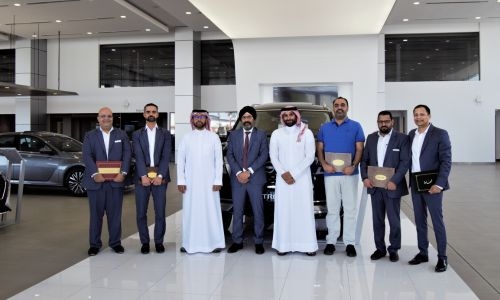 Nissan Bahrain awards sales & service advisors Nissan Bahrain awards sales & service advisors