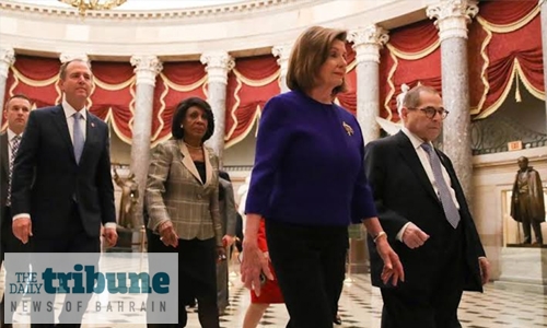 US Democrats announce impeachment charges against Trump US Democrats announce impeachment charges against Trump