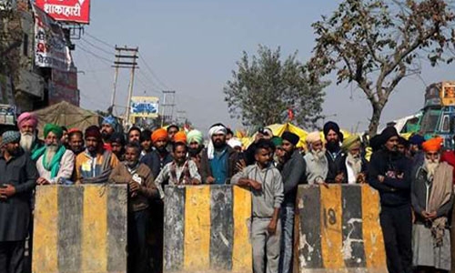 India cuts off internet near Delhi as farmers begin hunger strike