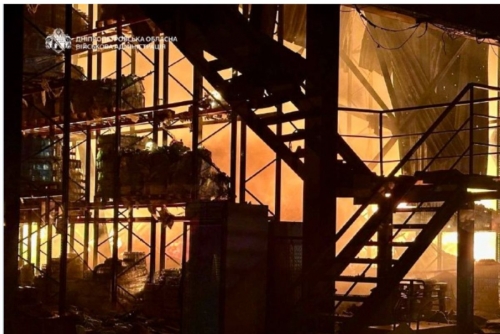 Russian strike kills two in Ukraine's Dnipro: regional authorities Russian strike kills two in Ukraine's Dnipro: regional authorities
