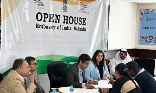Indian Embassy in Bahrain hosts first open house of 2024