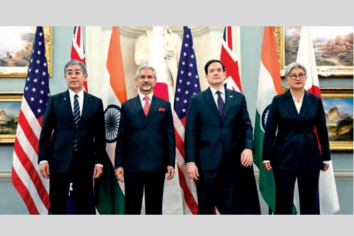 India to host ‘Quad’ security alliance meeting on Tuesday