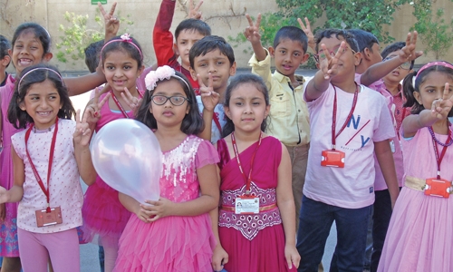 Think Pink Week at Bahrain Indian School