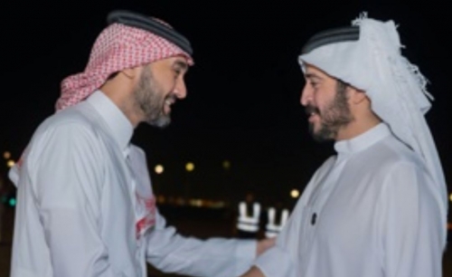 HH Shaikh Khalid arrives in Riyadh for Islamic Games HH Shaikh Khalid arrives in Riyadh for Islamic Games