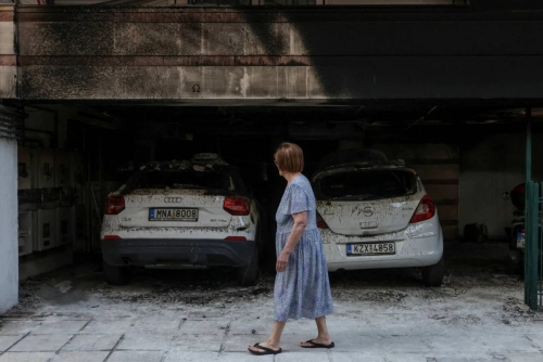 Greek anti-terror police arrest three after blast kills woman 