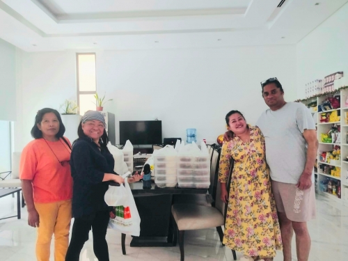 Filipino volunteers in Bahrain come together to deliver hope to war-affected countrymen