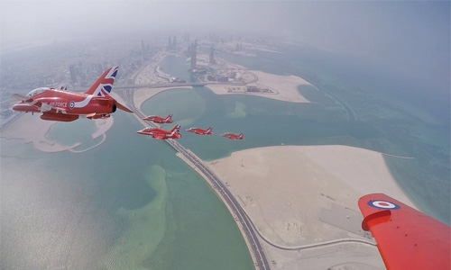 Red Arrows are back to soar over Bahrain