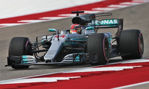 Lewis Hamilton completes  practice sweep in Austin