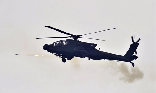 Iraq helicopter gunship crash kills four