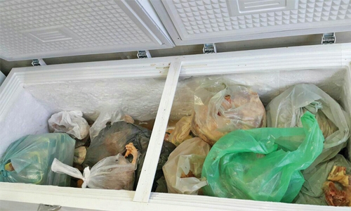 Poor quality meat seized from shop