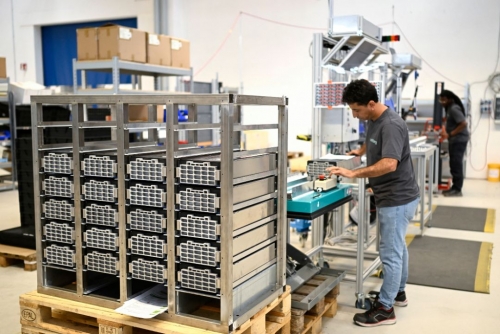 German firm gives 'second life' to used EV batteries German firm gives 'second life' to used EV batteries