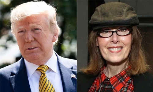 Trump is sued for defamation by woman who claims he raped her in 1990s