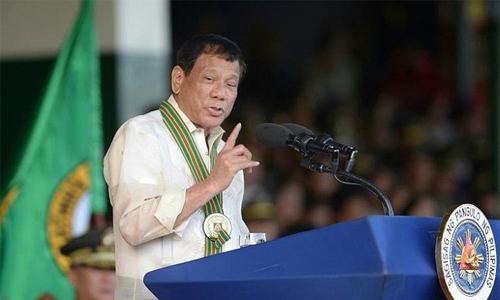 Philippine's Duterte starts Gulf tour