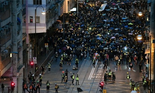 Students join HK protests