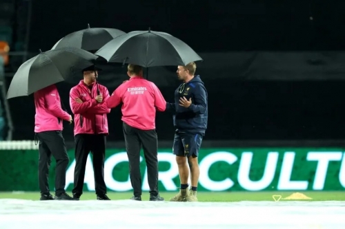 Rain washes out 1st Australia-India T20 match 