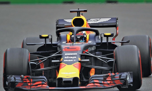 Azerbaijan GP: Ricciardo tops second practice
