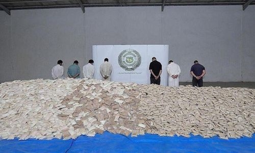 Saudi Arabia arrest 8 expats in drug bust, 47 million pills found hidden in flour shipment