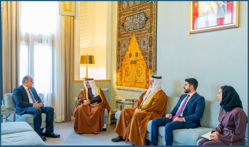 HRH Crown Prince and Prime Minister Receives New Lebanese Ambassador to Bahrain 