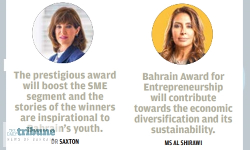 Tamkeen Award ‘attests to Bahrain’s deep-rooted entrepreneurial culture’