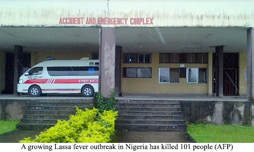101 die in Nigeria from Lassa fever outbreak 101 die in Nigeria from Lassa fever outbreak