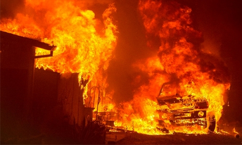 Climate change will feed wildfires Climate change will feed wildfires