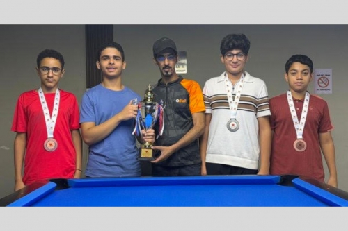 Firas Al Basri Wins Bahrain Under-14 Billiards Title Firas Al Basri Wins Bahrain Under-14 Billiards Title