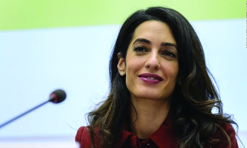 Amal Clooney endows scholarship for Lebanese girls
