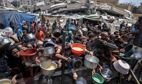 Trump: U.S. to Set Up Food Centers in Gaza to Tackle Hunger Crisis Trump: U.S. to Set Up Food Centers in Gaza to Tackle Hunger Crisis