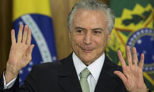 Brazil's new government vows support for graft probe