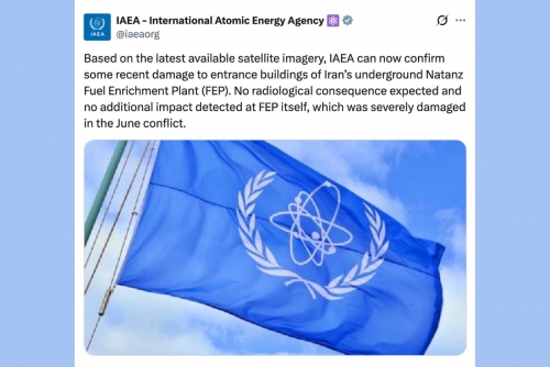 IAEA confirms new damage to buildings at Iran’s Natanz nuclear site
