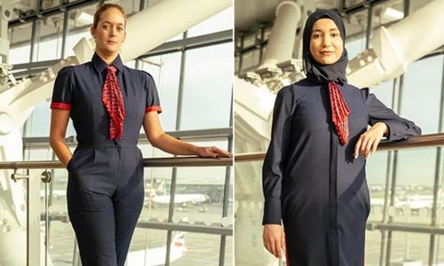 British Airways unveils new uniform that includes hijab and jumpsuit