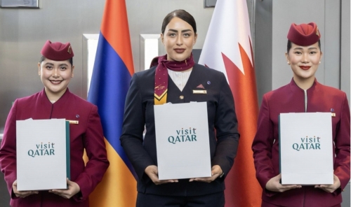 Qatar Welcomes First Leisure Charter Flight from Armenia