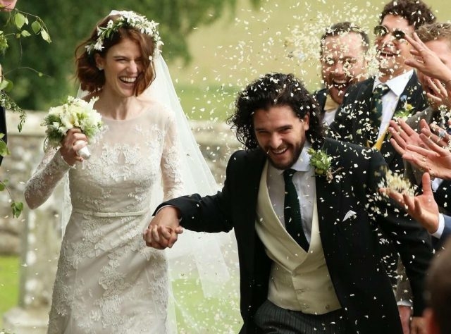 Game Of Thrones stars Kit Harington and Rose Leslie tie the knot 