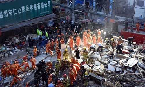 China house collapse death toll rises to eight