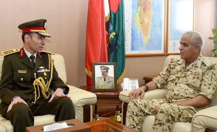 Chief-of-Staff receives Egypt's military attaché Chief-of-Staff receives Egypt's military attaché