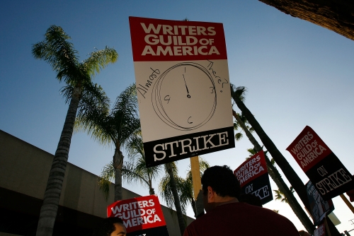 Hollywood writers strike looms as deadline nears Hollywood writers strike looms as deadline nears