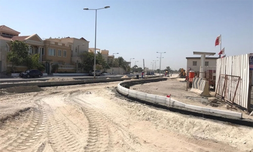 Saar Street development project partially completed