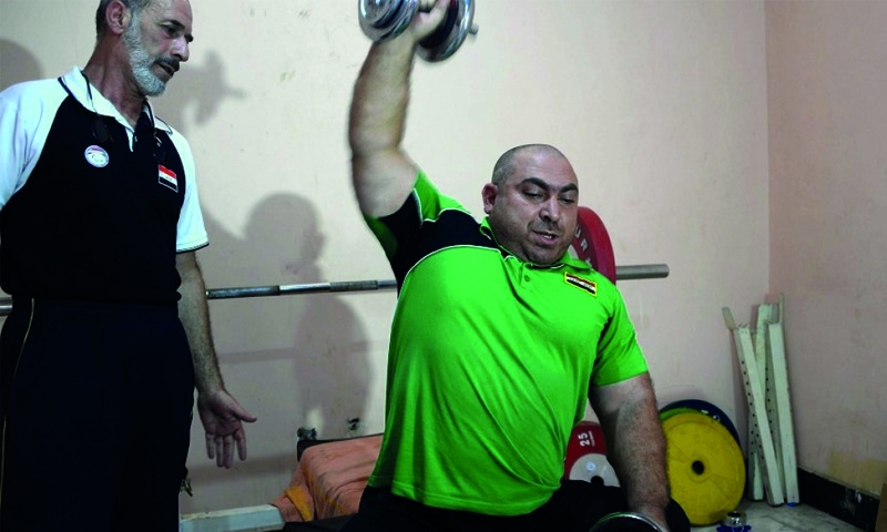 Training among ruins Training among ruins