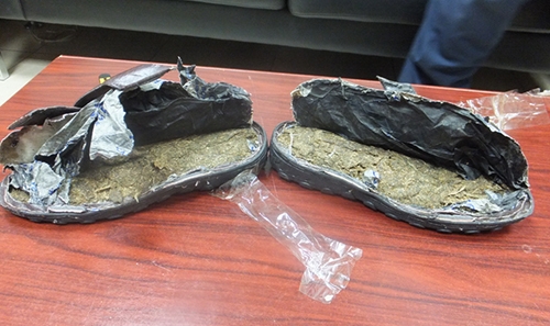 Drug smuggling attempt foiled